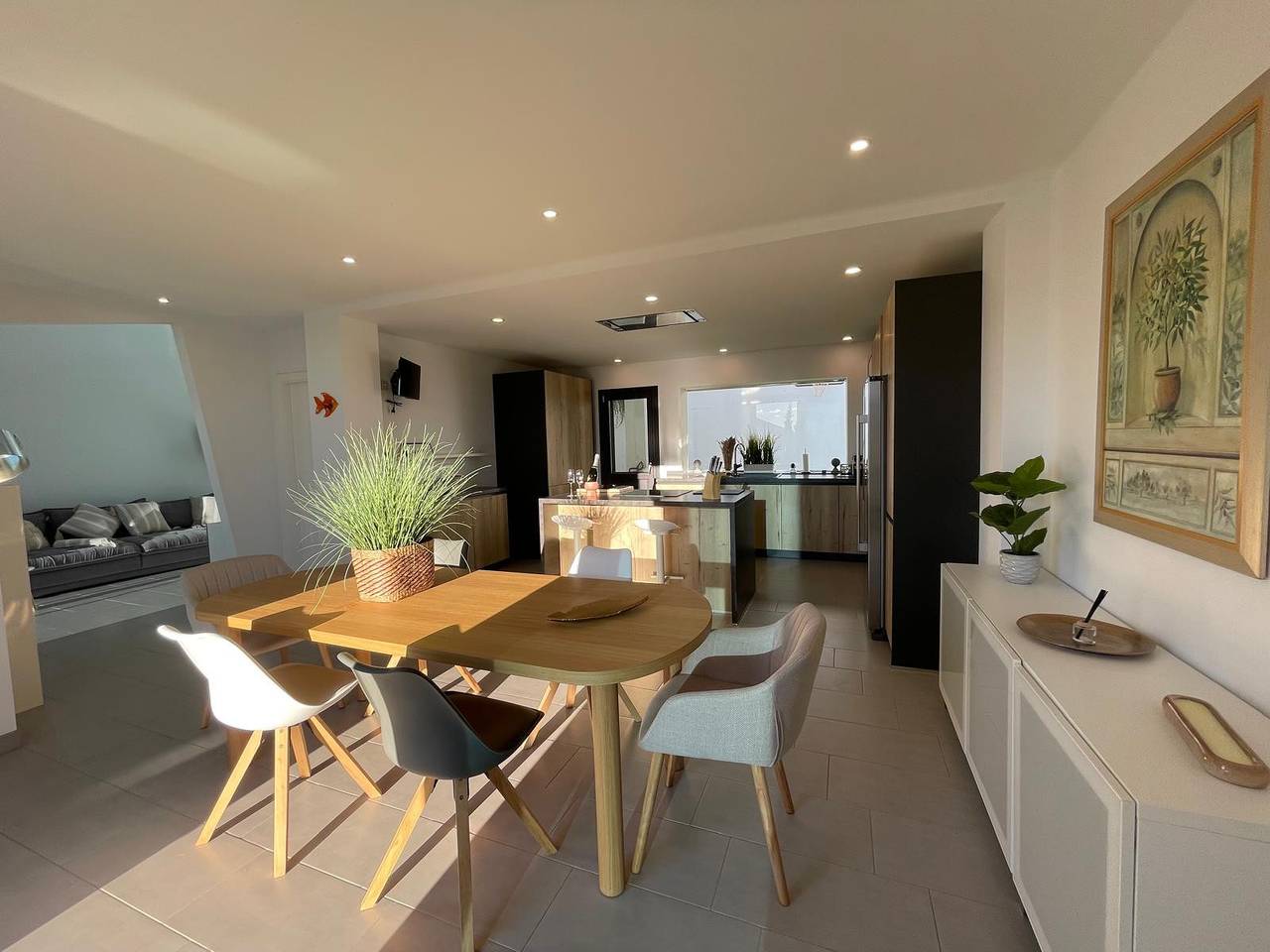 Terrasol Casa Blanca Con Piscina Privada in La Viña (Torre del Mar), Torre del Mar