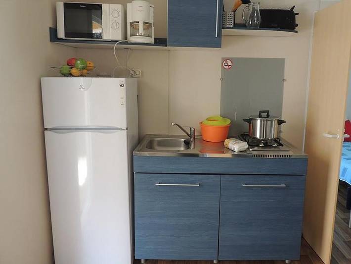 Camping le Domaine de Gajan - Mobilheim 5 personen - Komfort Holiday, 2 Zimmer in Boisseron, Mittelmeerküste (Frankreich)