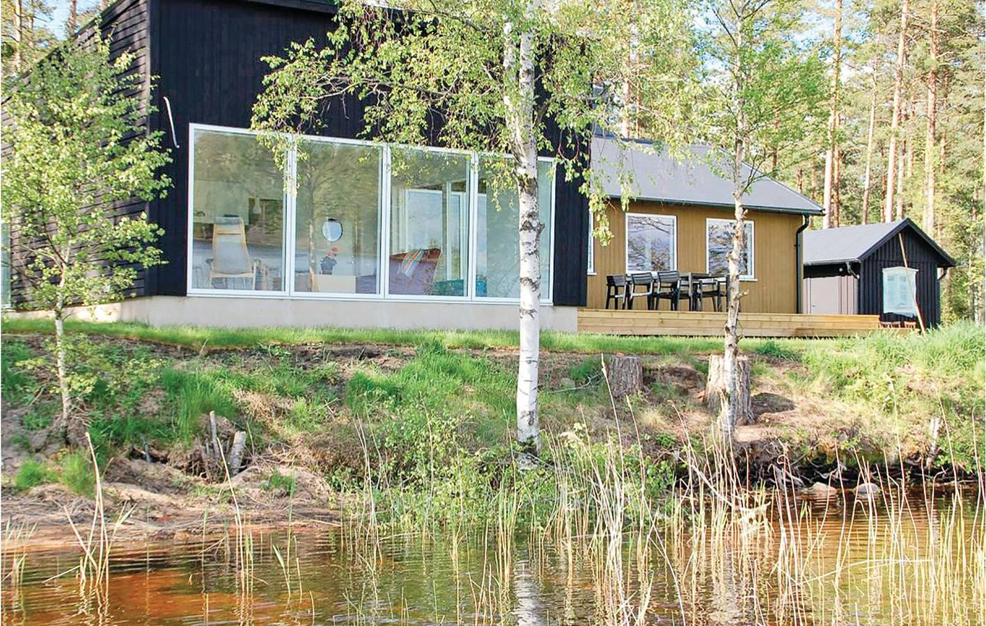 Ferienhaus für 6 Personen mit Terrasse in Vaggeryds und Umgebung