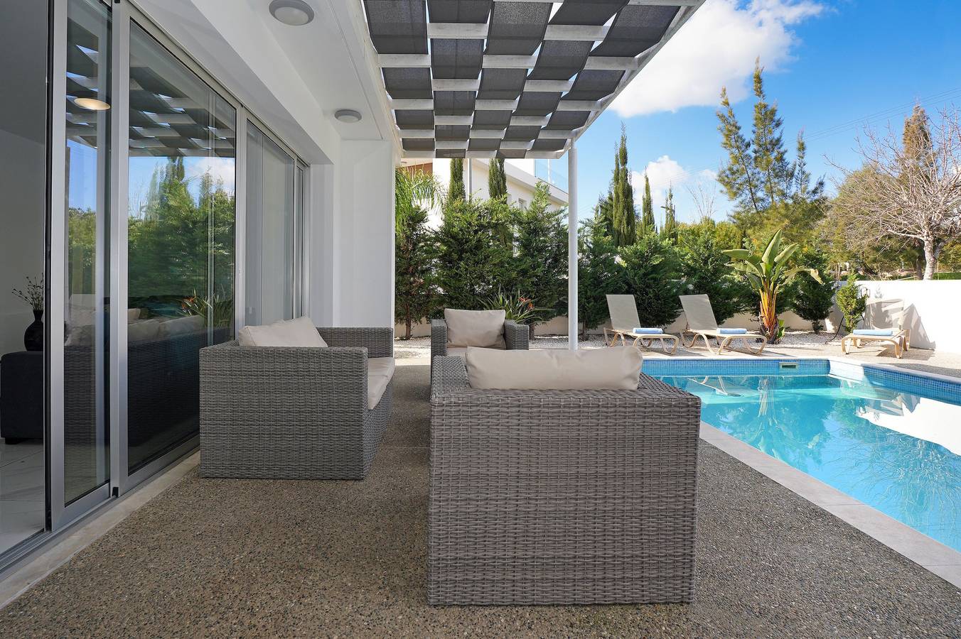 Villa für 7 Personen mit Pool in Ayia Napa, Südzypern