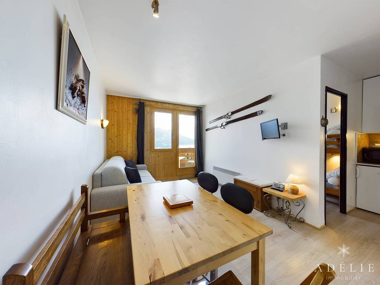 Appartement entier, Appartement moderne 5 pers, skis aux pieds, parking inclus in La Rosière, Montvalezan