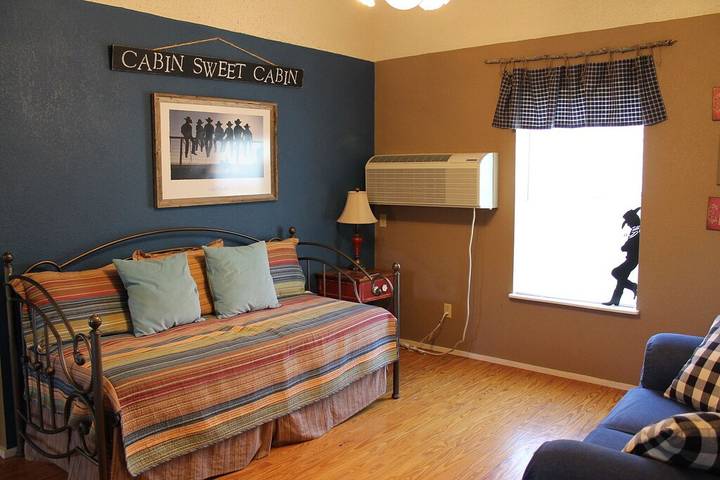 Blockhütte für 9 Personen, mit Garten und Terrasse, mit Haustier - 1