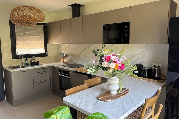 Appartement de vacances pour 4 personnes, avec jardin et terrasse - 1
