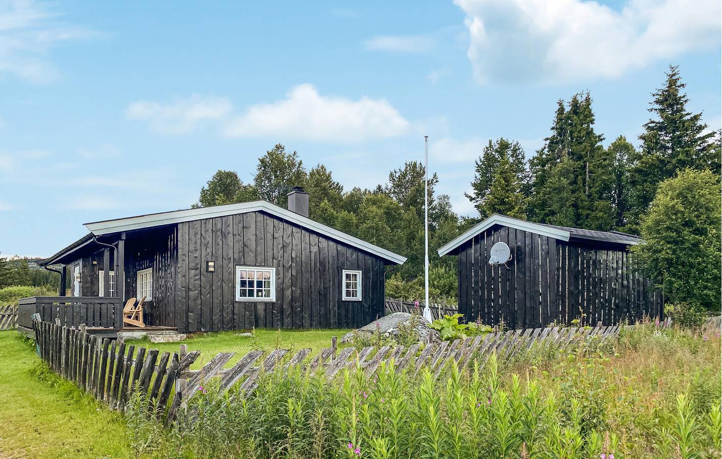 Ferienhaus für 5 Personen mit Seeblick in Nesbyen