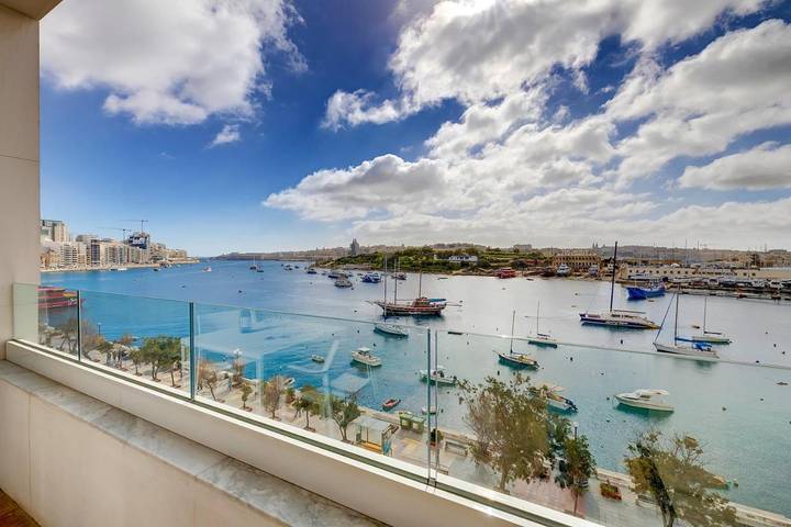 Vakantieappartement voor 4 personen, met uitzicht en balkon in Sliema