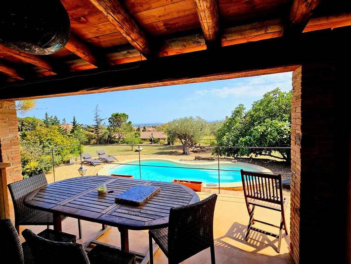 Casa rural para 8 personas, con jardín además de piscina y vistas - 1