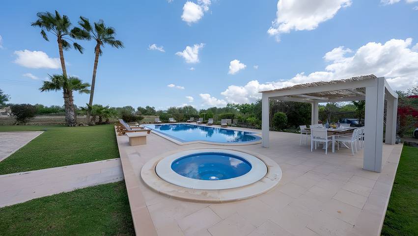 Villa Na Maria : finca rénovée à Porreres avec piscine privée in Porreres, Majorque du Sud