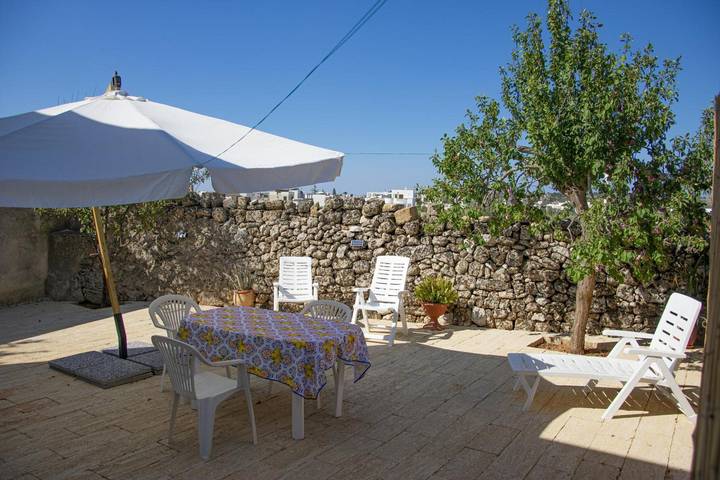 Ferienwohnung für 5 Personen, mit Garten