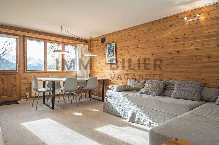 Ferienwohnung für 3 Personen, mit Garten in Chandolin