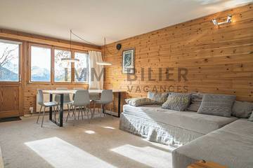 Gîte pour 3 personnes, avec jardin dans Chandolin
