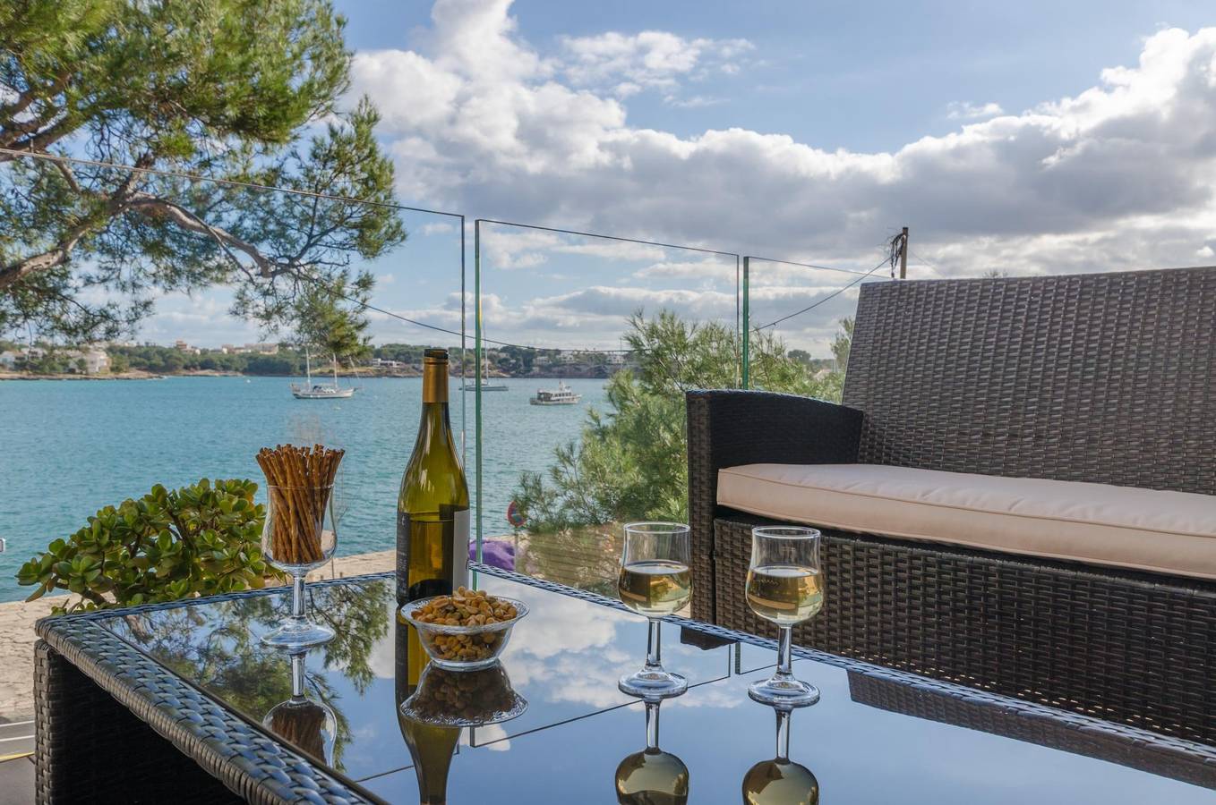 Apartamento vacacional entero, Ponent - Apartamento con vistas al mar de Portocolom. Wifi Gratis in Portocolom, Felanitx