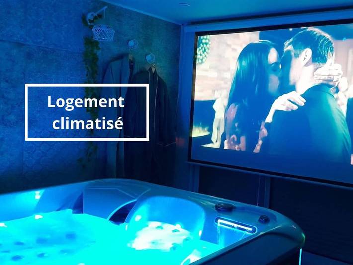 Appartement de vacances pour 2 personnes, avec Jacuzzi et Terrasse ainsi que Jardin et Sauna