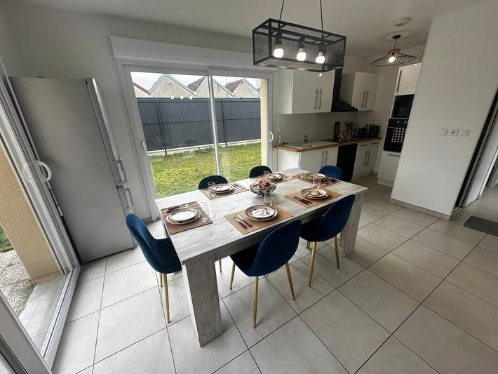 Maison de vacances pour 6 personnes, avec vue et jardin