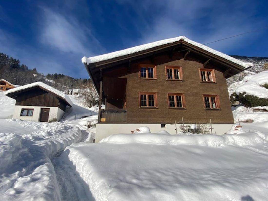 Apartamento de férias inteiro, Walserhaus in Rätikon mountain range, Brand
