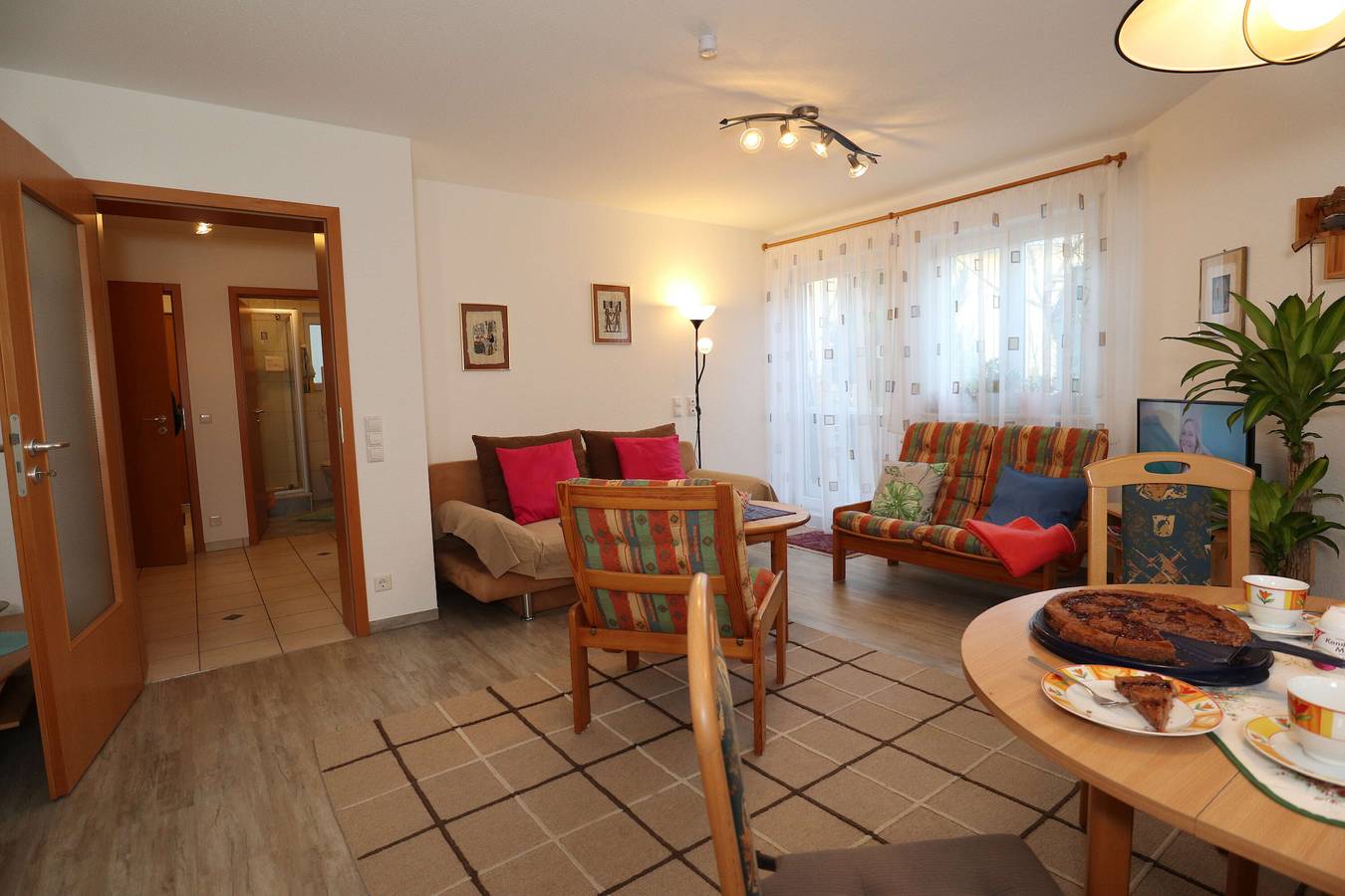 Ganze Wohnung, Ferienwohnung 'Kirsten' mit privater Terrasse, privatem Garten und Wlan in Sankt Peter, Südschwarzwald