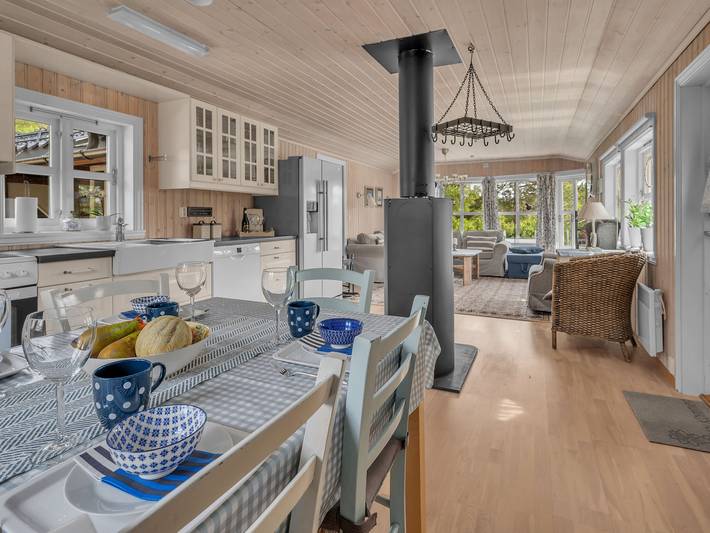 Ferienhaus für 6 Personen, mit Garten und Terrasse in Åseral - 3