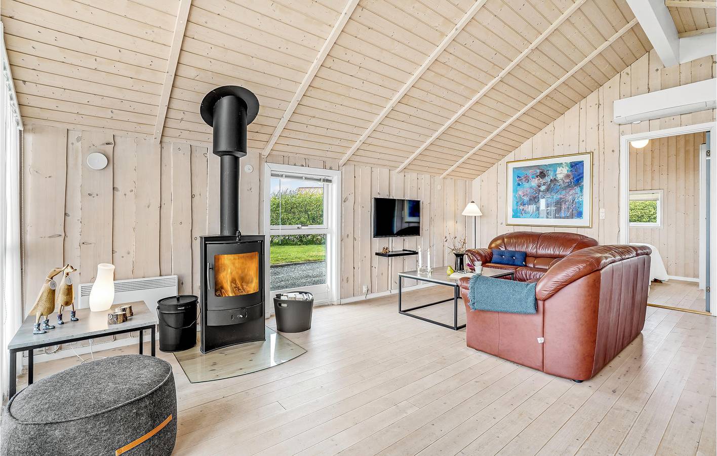 Ferienhaus für 6 Personen mit Terrasse in Ejsingholm, Limfjord in Westjütland