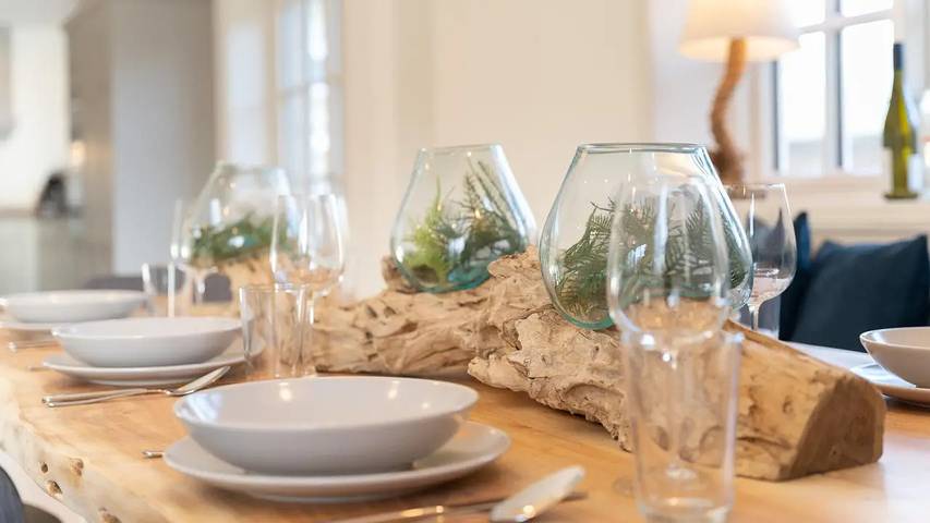 Ferienhaus für 6 Personen, mit Terrasse und Sauna sowie Garten in Oldsum - 3