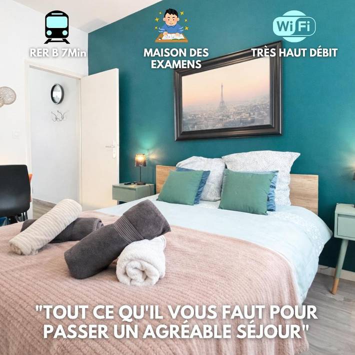 Gîte pour 2 personnes, avec vue à Arcueil - 2