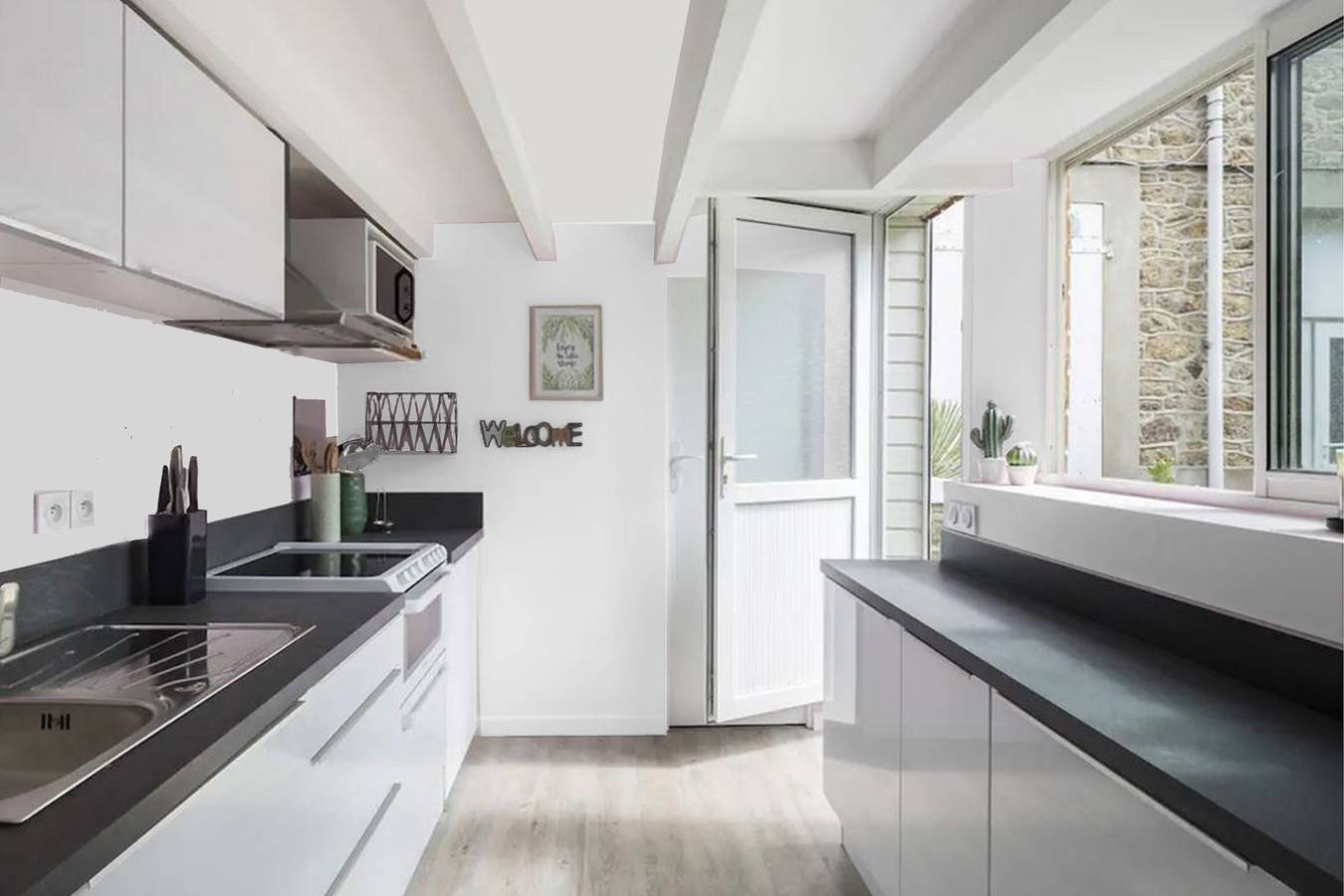 Ferienhaus für 4 Personen mit Terrasse in Saint-Malo, Saint-Malo und Umgebung