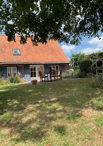 Gîte pour 4 personnes, avec vue et jardin dans Saint-Jans-Cappel
