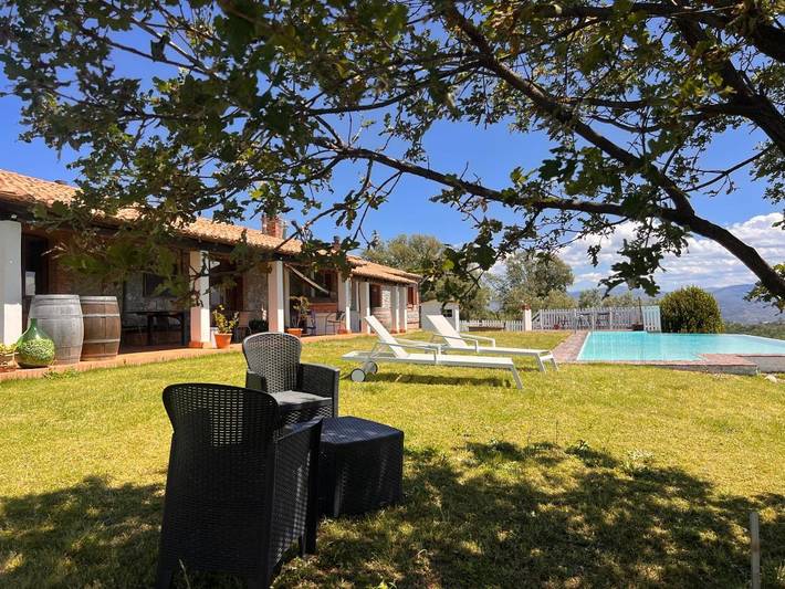 Villa con piscina per 7 persone, con panorama e piscina nonché giardino in Calabria