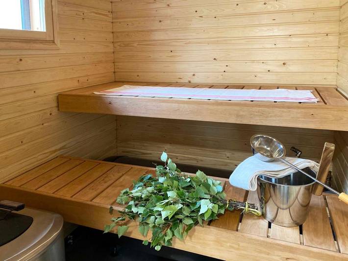 Chalet pour 2 personnes, avec terrasse ainsi que sauna et vue à Rovaniemi - 3