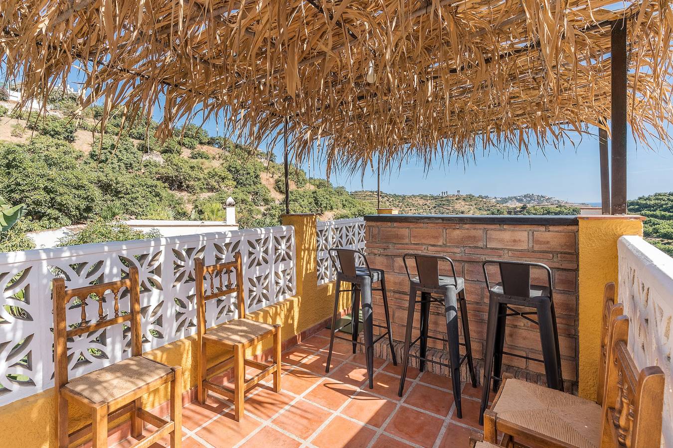 Casa de vacaciones 'Adelfas' con vistas al mar, Wi-Fi y aire acondicionado in Almuñecar, Costa Tropical