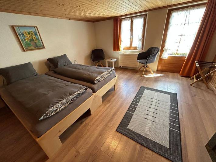Chalet pour 4 personnes, avec terrasse et vue dans Gstaad - 4
