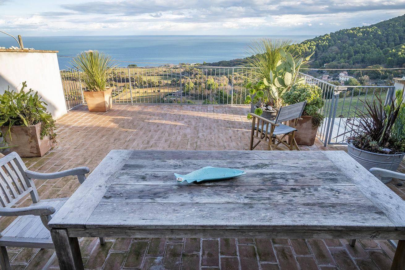 Entire apartment,  A26 - Poggio, sky-land with breathtaking sea view in Monte Conero, Ancona