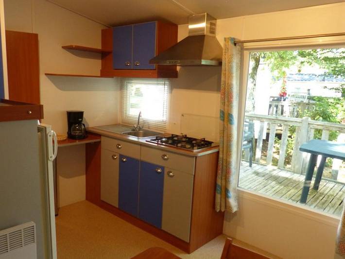 Mobil home pour 4 personnes, avec bassin pour enfant à Belvès - 3