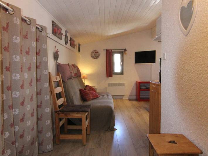 Appartement entier, Studio pour 4 pers. au cœur de L'Alpe d'Huez, proche télécentre, animaux acceptés in Huez, Parc national des Écrins