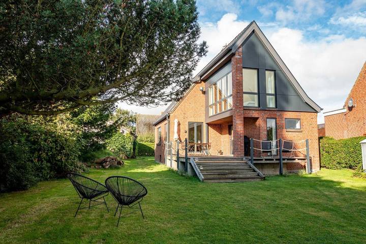 Ferienhaus mit meerblick für 5 Personen, mit Balkon und Terrasse sowie Garten