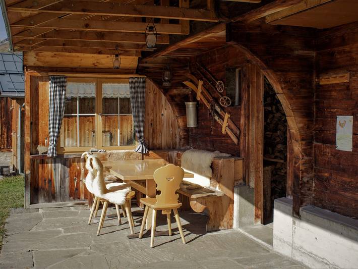 Ganze Ferienwohnung, Maiensäss La Casa Cathomen, Brigels - 4 Zimmer Maiensäss für max. 6 Pers. in Brigels, Alpenarena