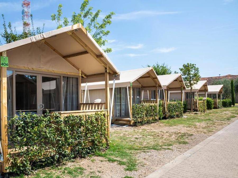 Hu Firenze Camping in Town - Tienda de lona y madera 2 personas - Tienda Safari in Florencia, Provincia de Firenze