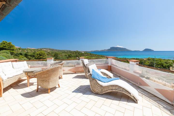 Ferienwohnung für 6 Personen, mit Terrasse in Golfo Aranci