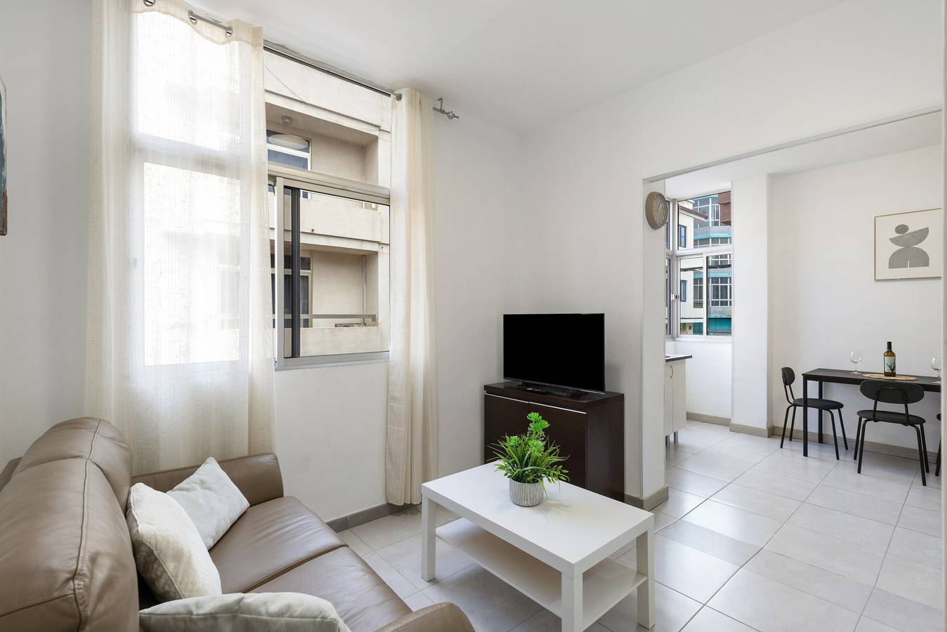 Apartamento entero, Apartamento vacacional 'B' con vistas al mar y Wi-Fi in La Isleta, Las Palmas de Gran Canaria