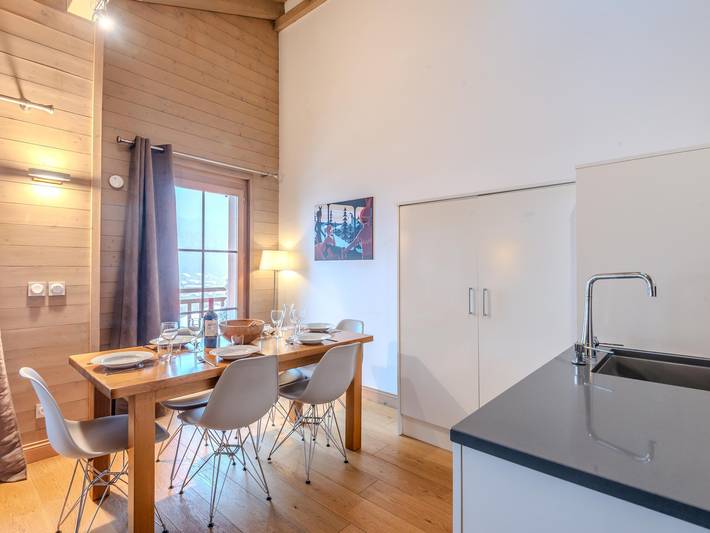 Chalet pour 5 personnes, avec balcon à Morzine - 4