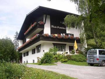 Chambre d’hôte pour 3 personnes, avec jardin et vue ainsi que terrasse et sauna à Gargellen