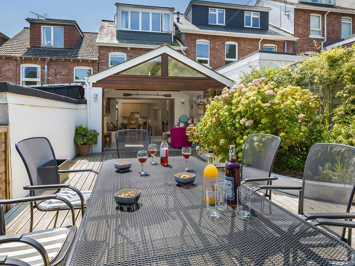 Casa rural para 8 personas con jardín in Salcombe, South Devon