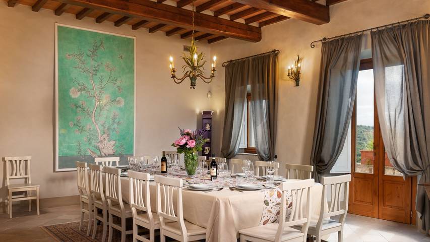 Villa für 15 Personen mit Pool in Rignano sull'Arno, Valdarno