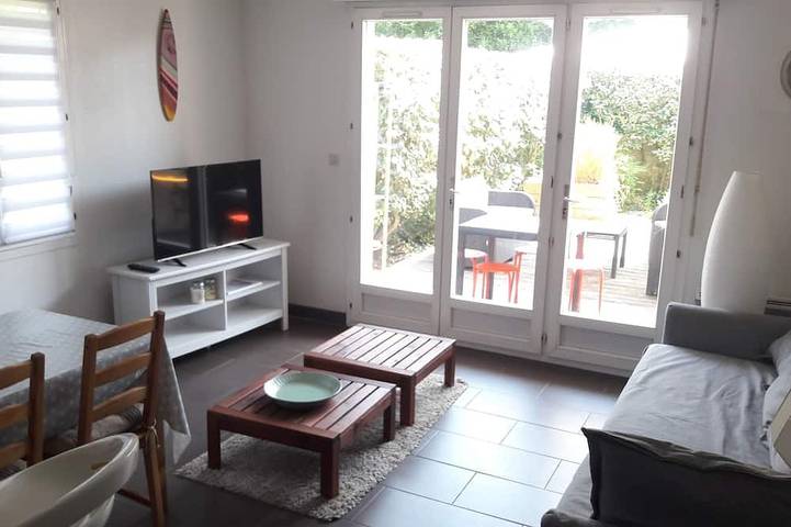 Appartement de vacances pour 4 personnes, avec jardin à Bidart