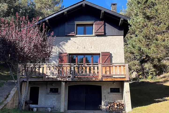 Chalet pour 7 personnes, avec jardin et balcon