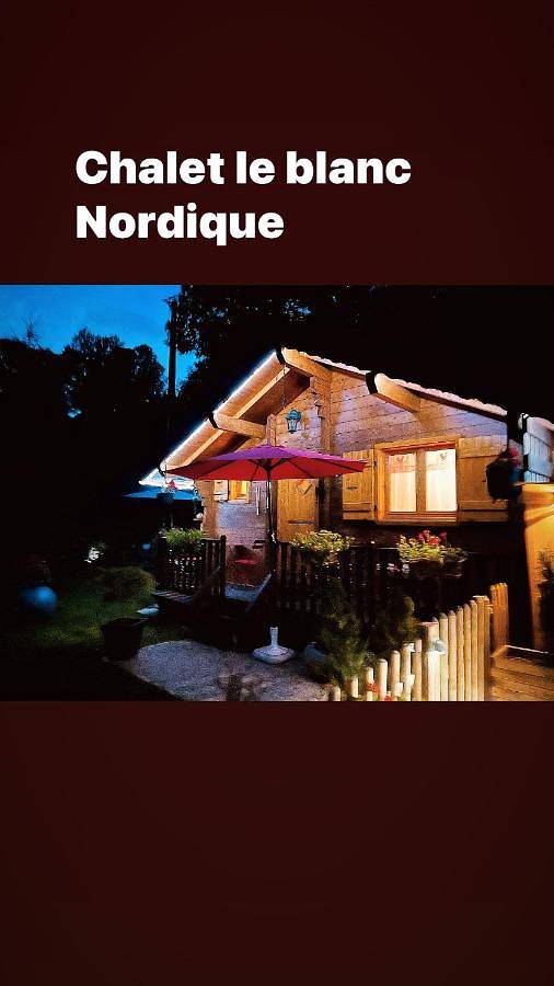 Chalet pour 2 personnes, avec jardin et vue