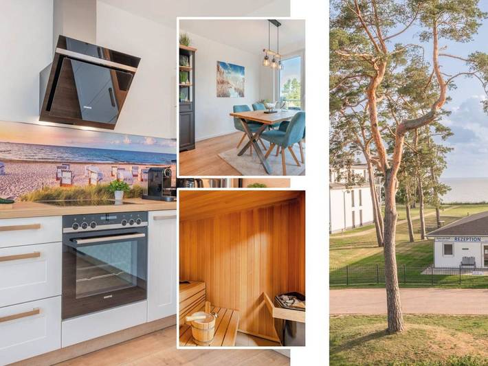 Ferienwohnung für 4 Personen, mit Balkon und Garten sowie Seeblick in Zirchow