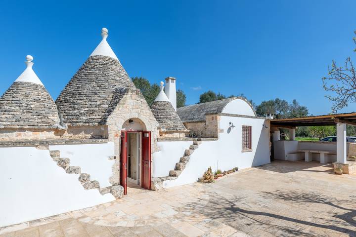 Trullo für 4 Personen, mit Garten, mit Haustier in Ceglie Messapica - 2