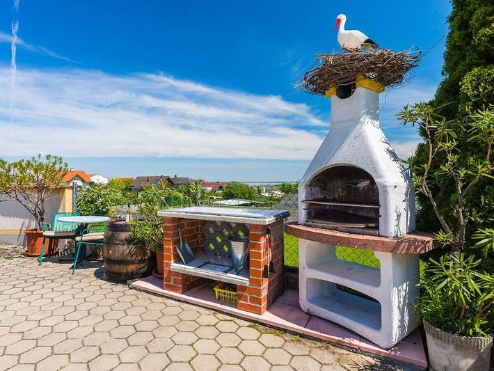 Im Apartmenthaus Martina in Mörbisch am See, Leithaberg