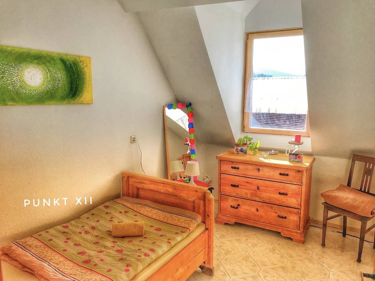 Ganze Wohnung, Ferienwohnung 'Wohnung 1' mit Gemeinschaftsgarten und Wlan in Burghaslach, Steigerwald