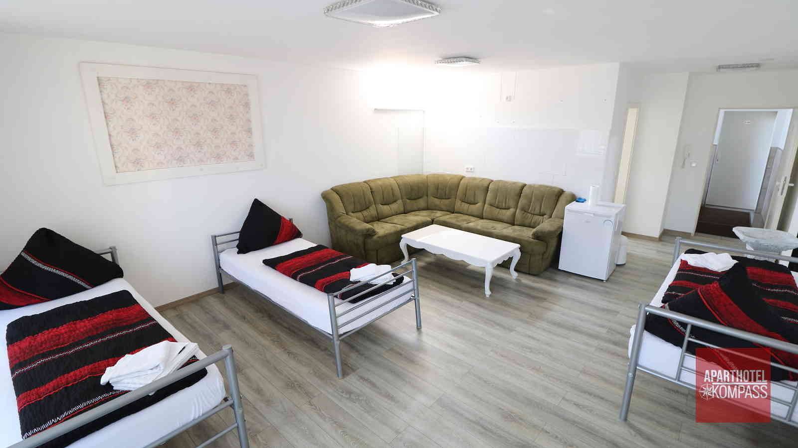 Apartamento vacacional entero, Apartamento de vacaciones para 6 personas con balcón in Essen, Región del Ruhr