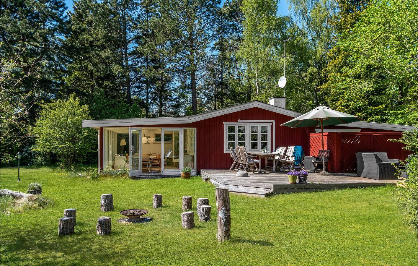 Hus för 8 Personer med terass in Høve Strand, Asnæs